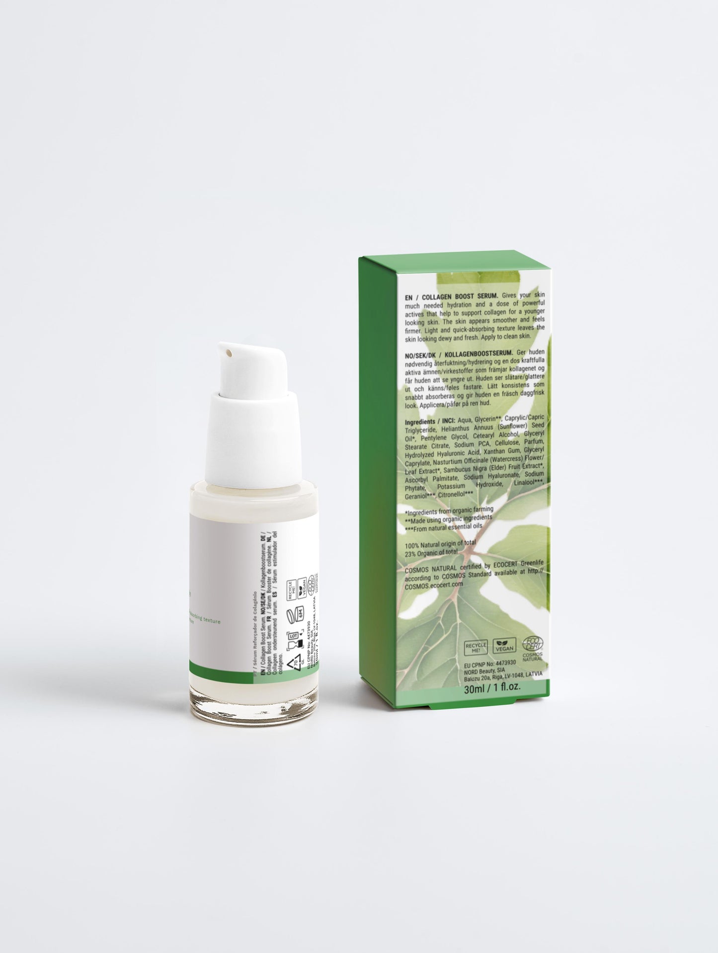 Serum Reforçador de Colagenio | 30 ml | Unnamed Cosmetics