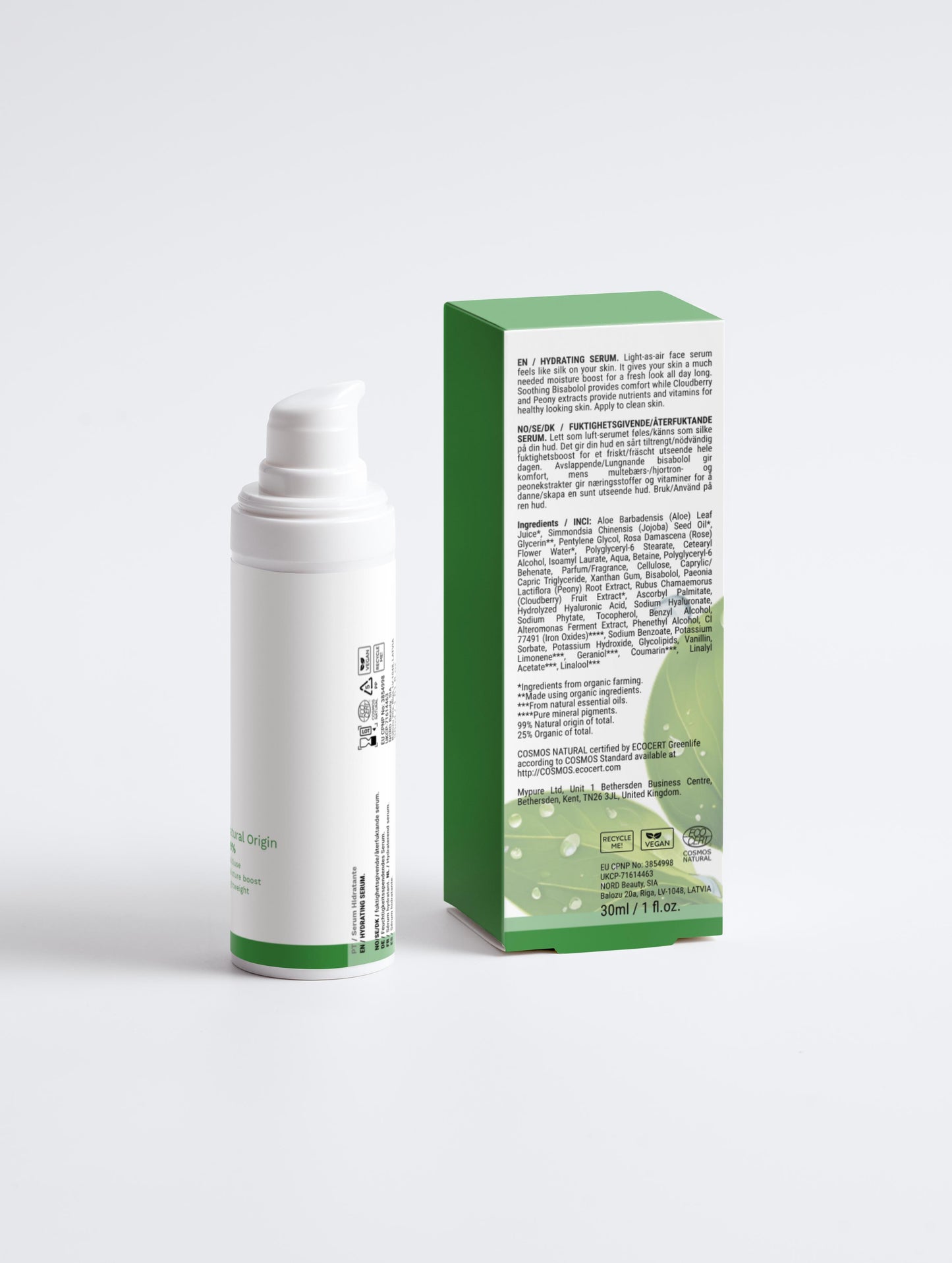 Serum Hidratante | 30 ml | Unnamed Cosmetics