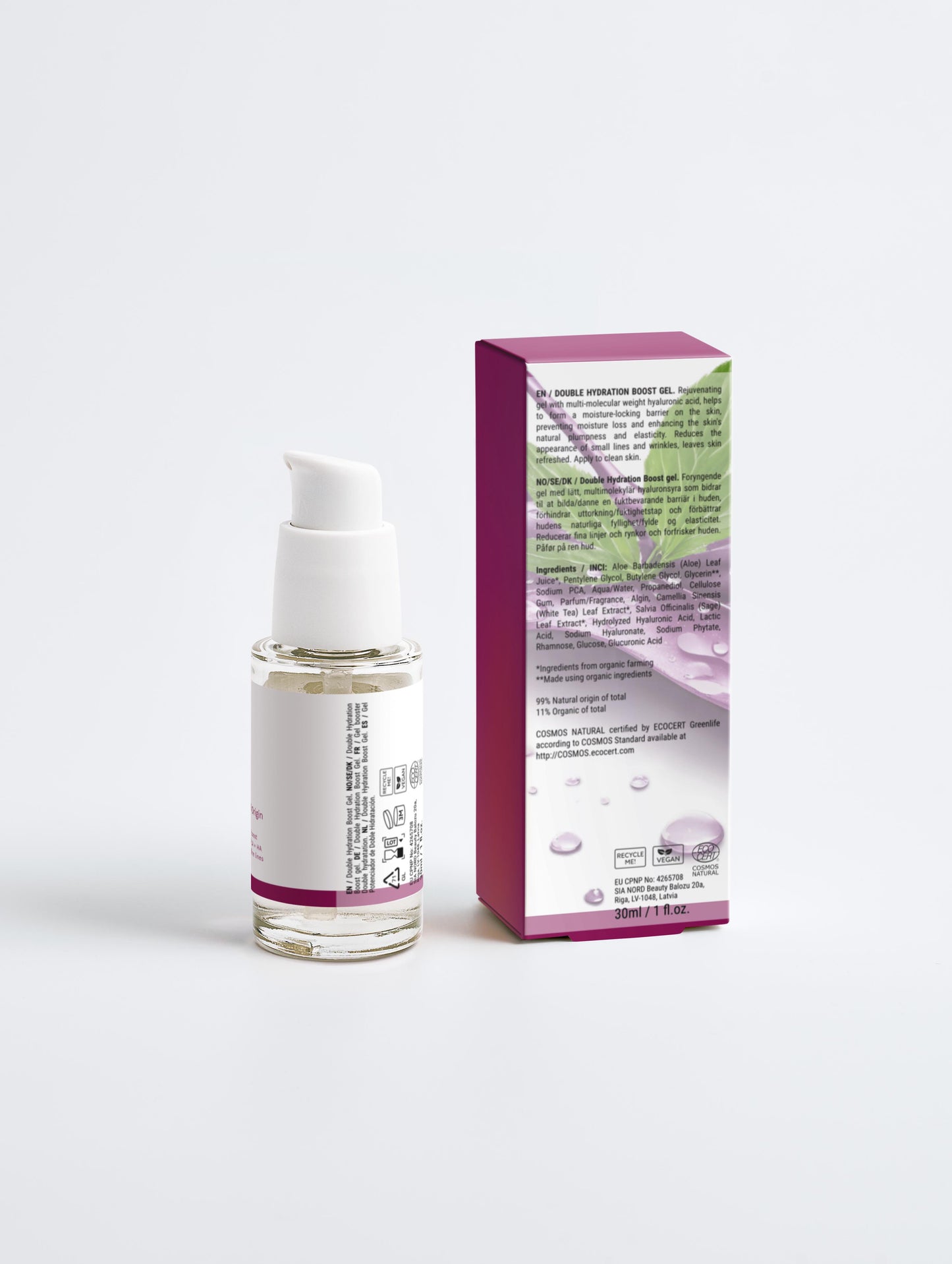 Hyaluronic Acid Hydrating Gel | 30 ml | Unnamed Cosmetic