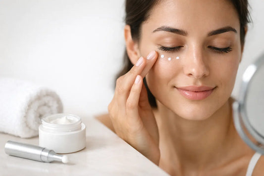 Como aplicar creme para olhos sem desperdício