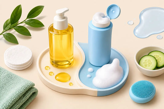 Guia de dupla limpeza facial para todos os dias