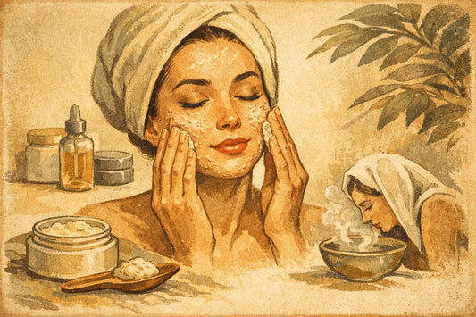 Como usar um esfoliante enzimático sem irritar