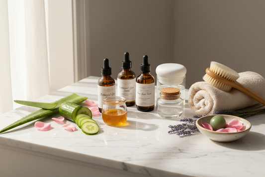 Como Criar Uma Rotina de Cuidados Naturais com a Pele Eficaz