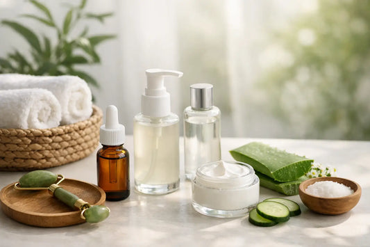 Rotina de skincare natural sem complicações