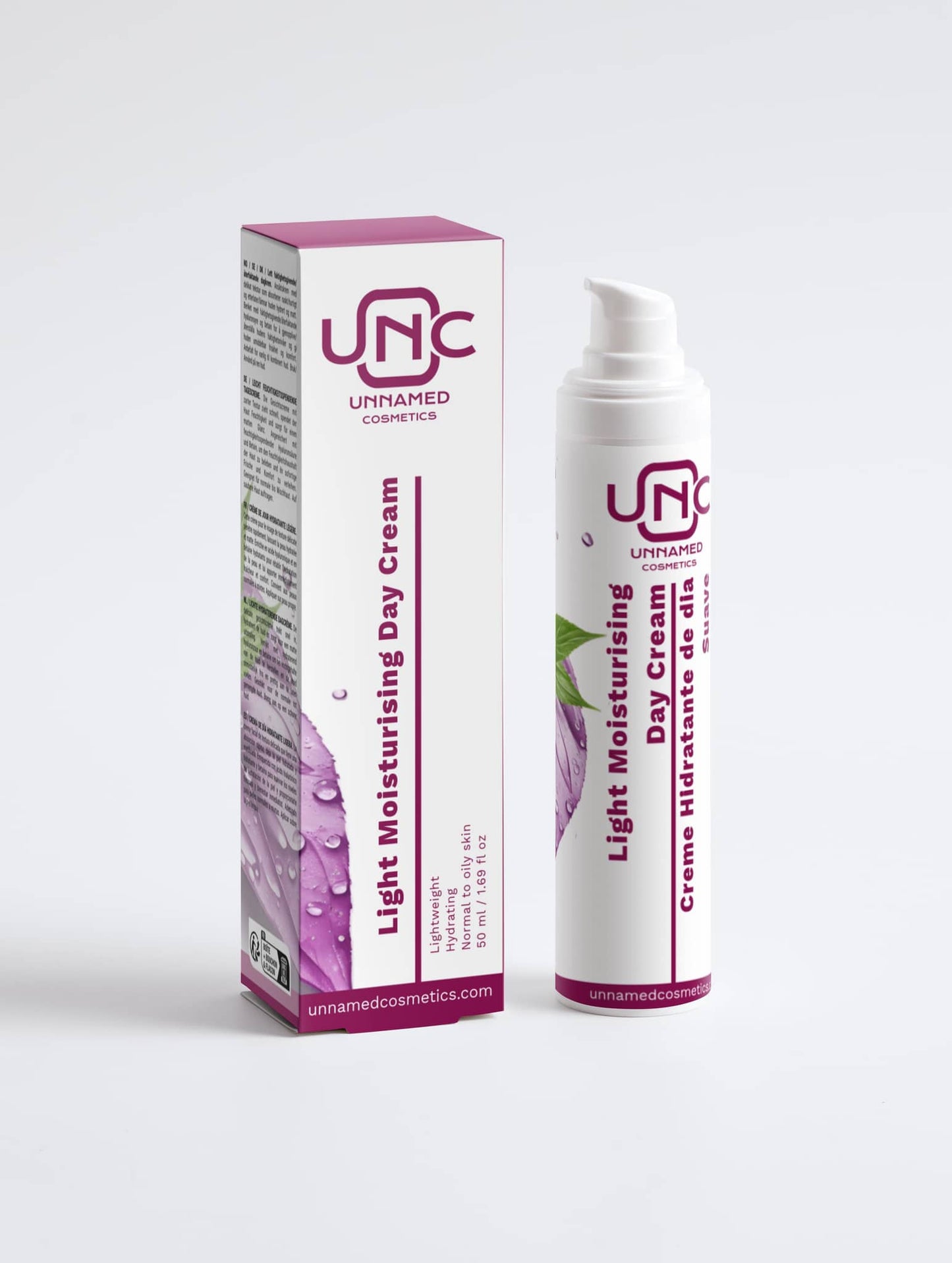 Creme de Dia Hidratacao suave | 50 ml | Unnamed Cosmetics - Unnamed Cosmetics