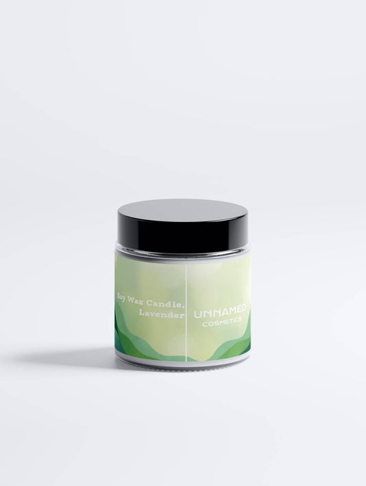Vela de Cera de Soja Natural | Aroma Lavanda | 100ml | Unnamed Cosmetics - Unnamed Cosmetics