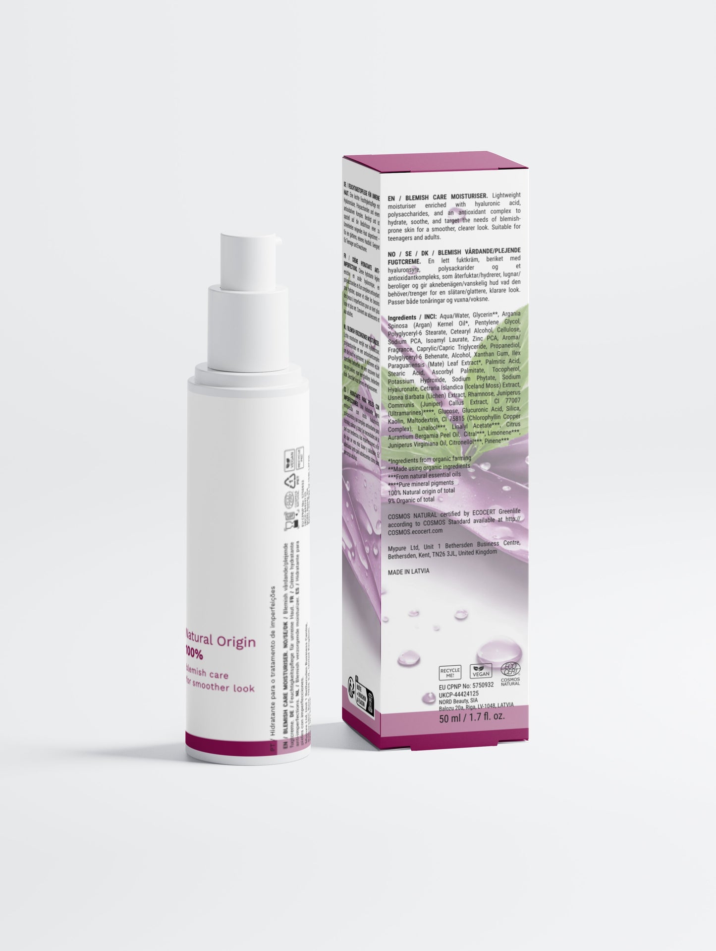 Blemish Care Moisturizer - Unnamed Cosmetics
