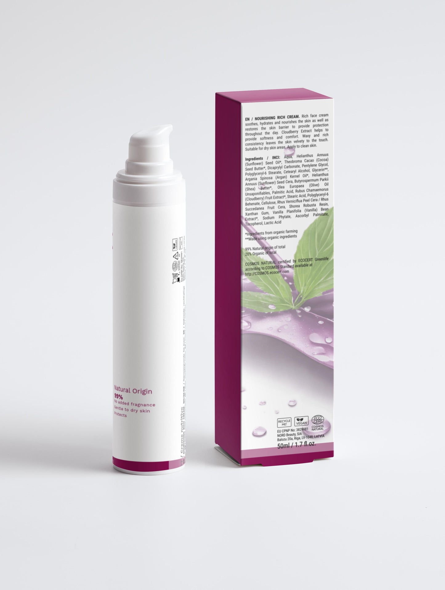 Nourishing Cream | 50 ml | Unnamed Cosmetics