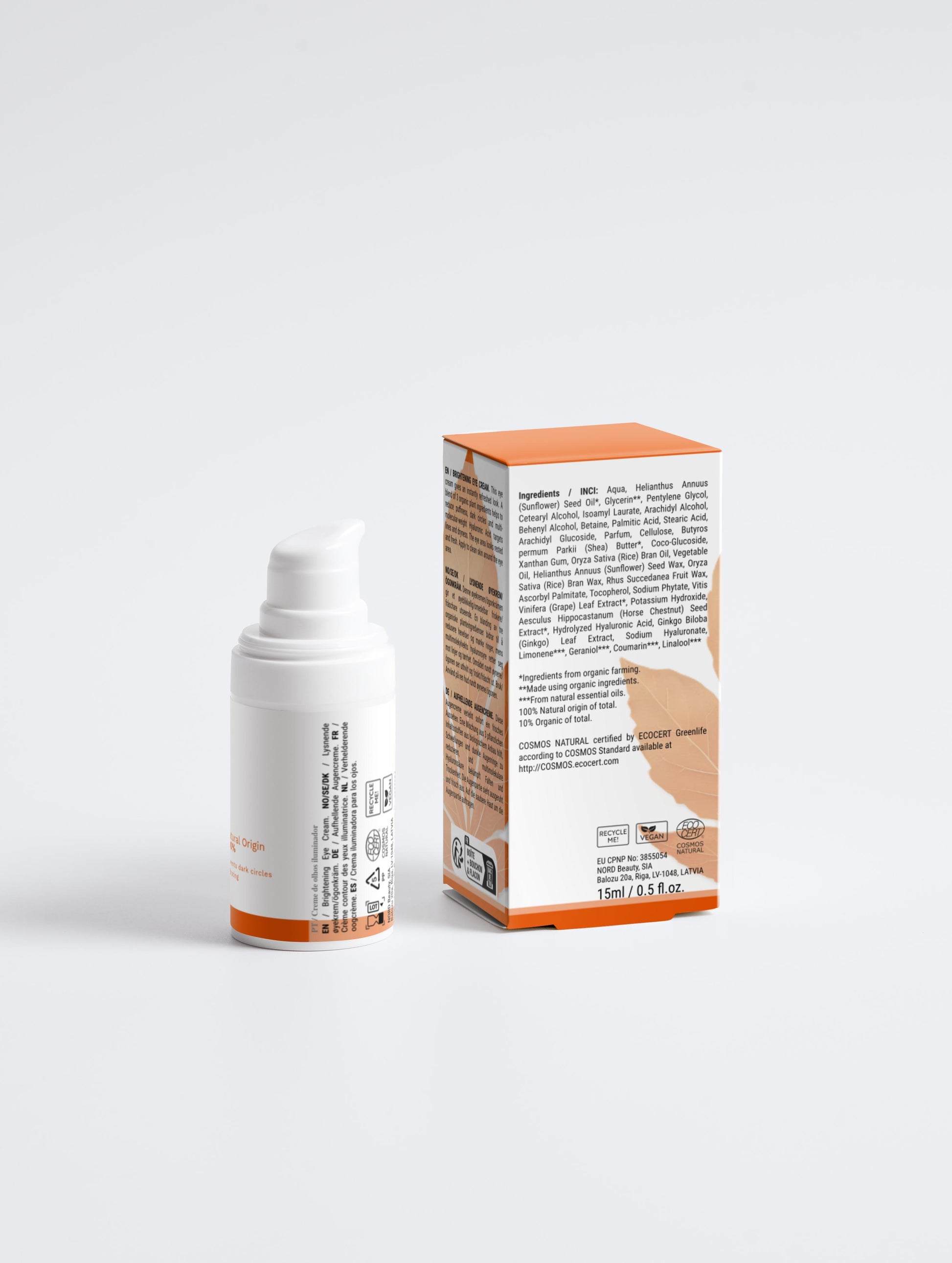 Creme de Olhos Iluminador | 15 ml | Unnamed Cosmetics - Unnamed Cosmetics