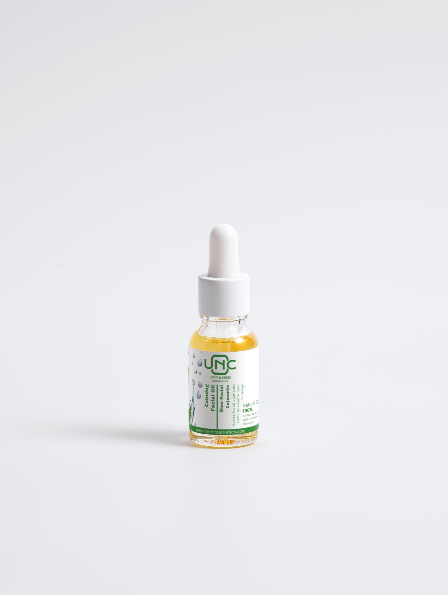 Oleo Facial Calmante com CBD | 15 ml | Unnamed Cosmetics - Unnamed Cosmetics