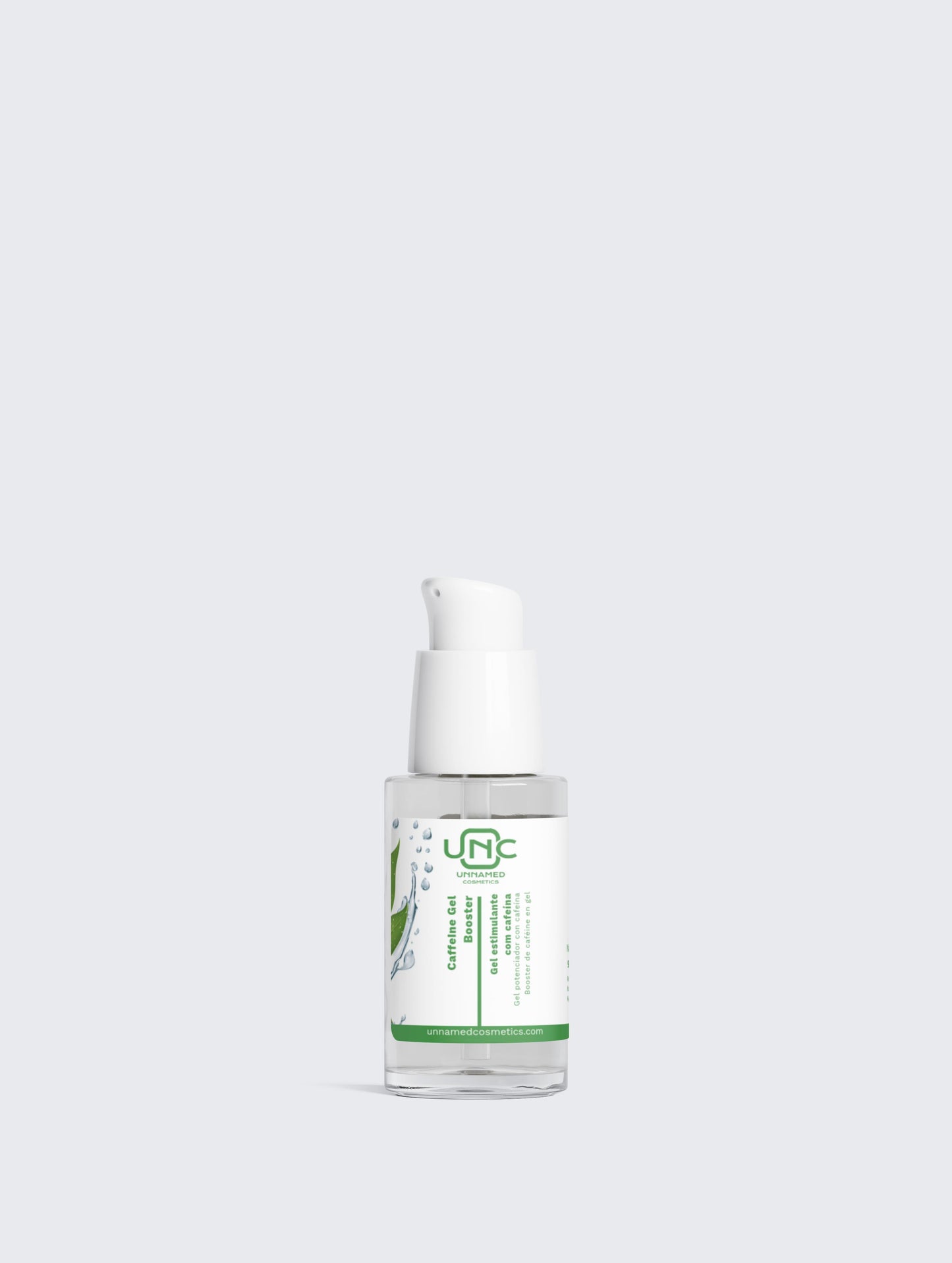 Gel Booster Concentrado com 1% Cafeína | 30 ml | Unnamed Cosmetics