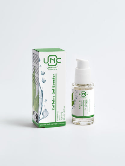 Gel Booster Concentrado com 1% Cafeína | 30 ml | Unnamed Cosmetics