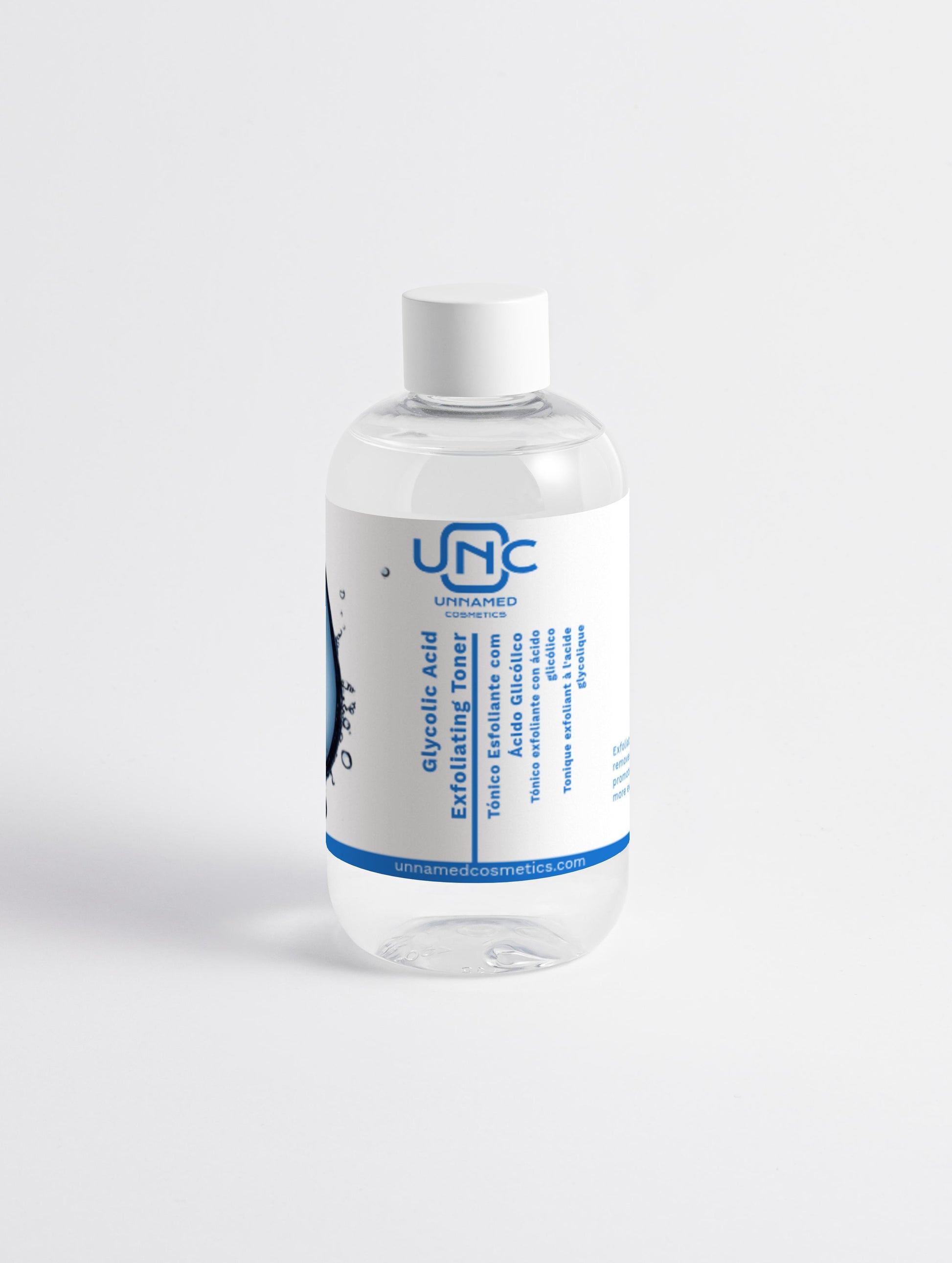 Tonico Esfoliante com Acido Glicolico | 250 ml | Unnamed Cosmetics - Unnamed Cosmetics