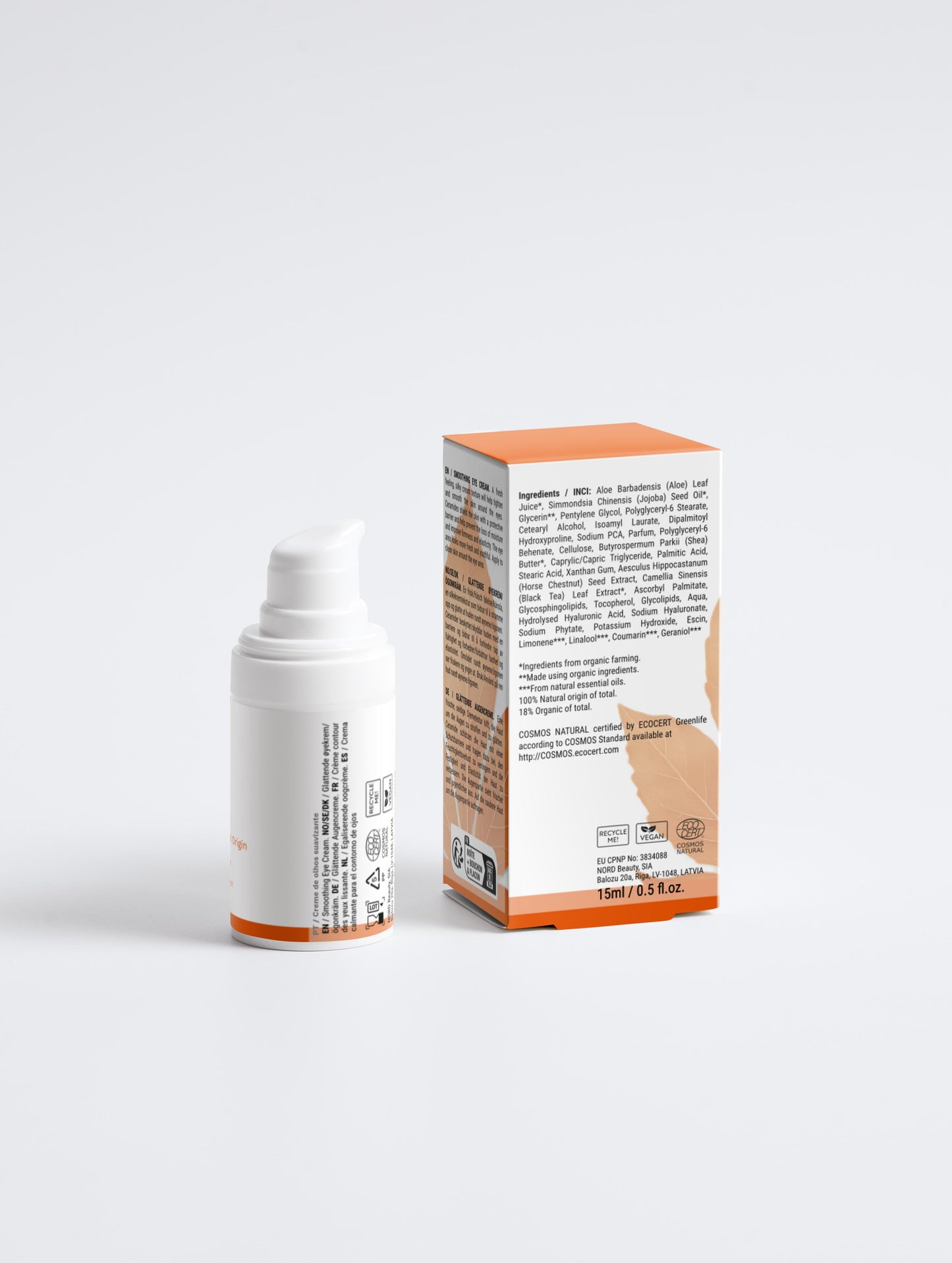 Contorno de Ojos Suavizante | 15 ml | Unnamed Cosmetics