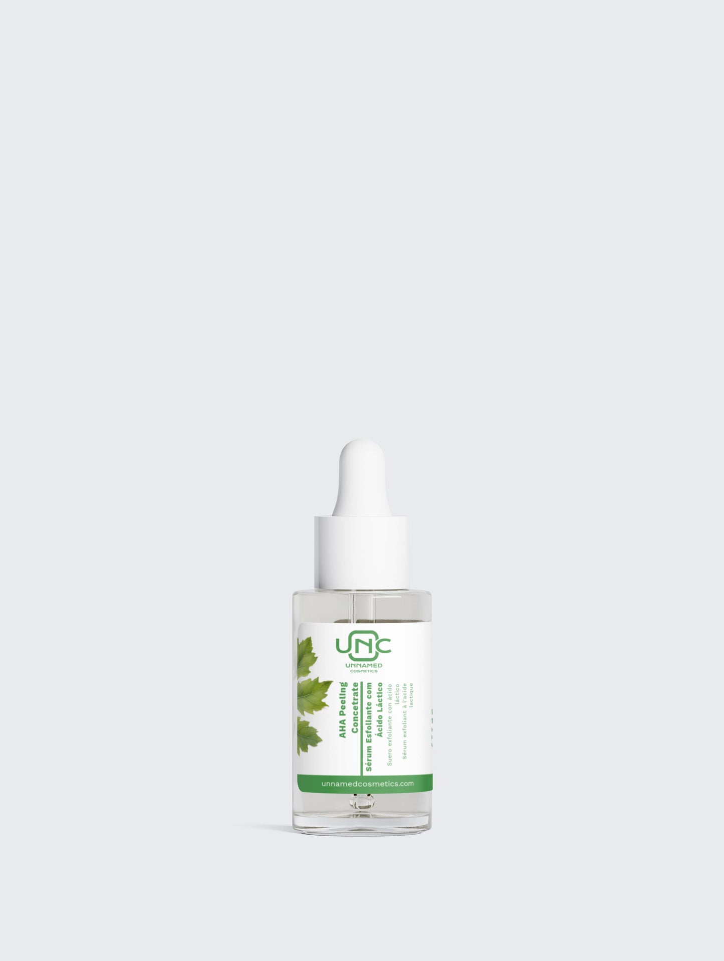 Serum Esfoliante com Ácido Láctico | 30 ml | Unnamed Cosmetics - Unnamed Cosmetics