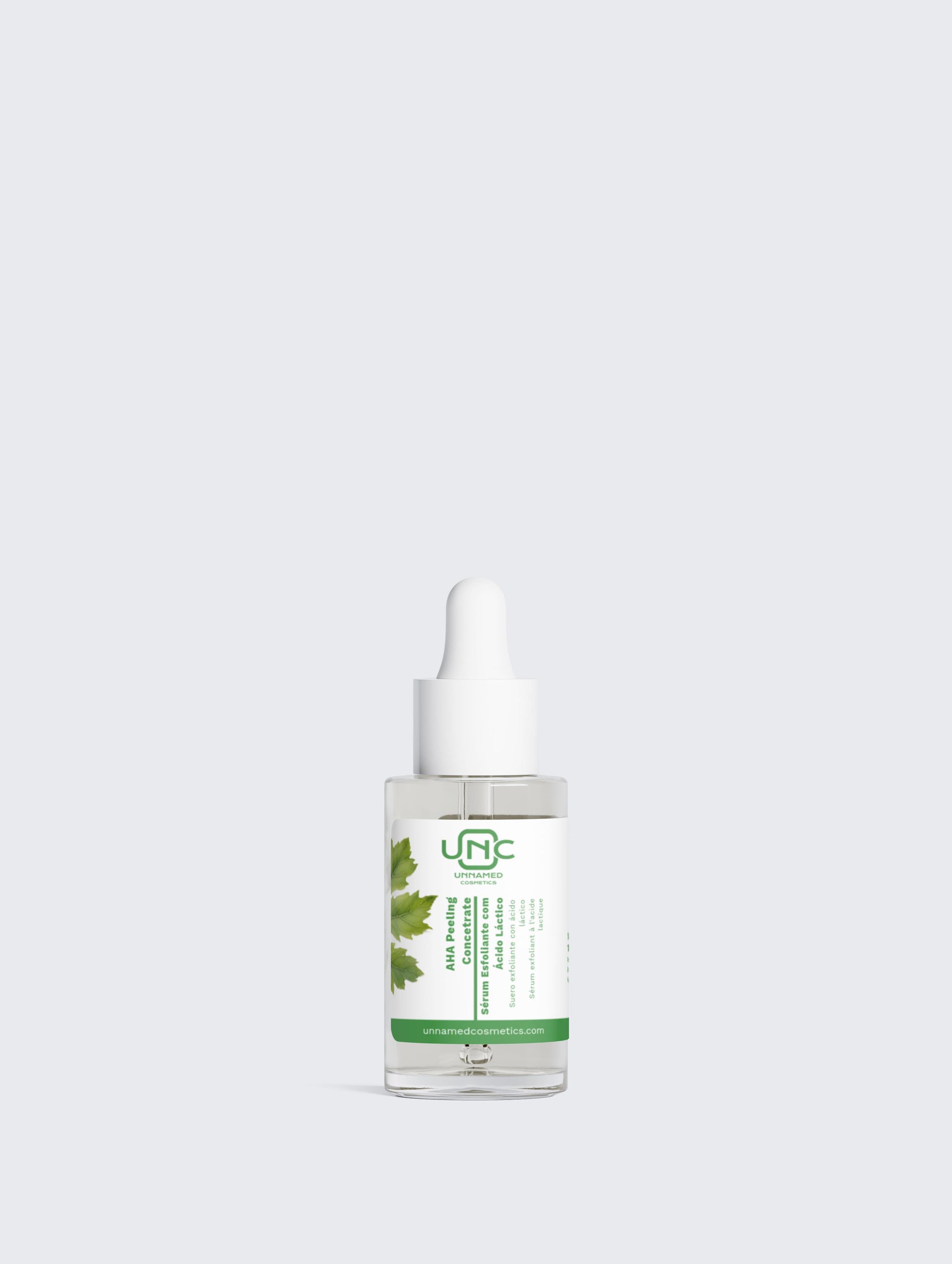 Serum Esfoliante com Ácido Láctico | 30 ml | Unnamed Cosmetics - Unnamed Cosmetics