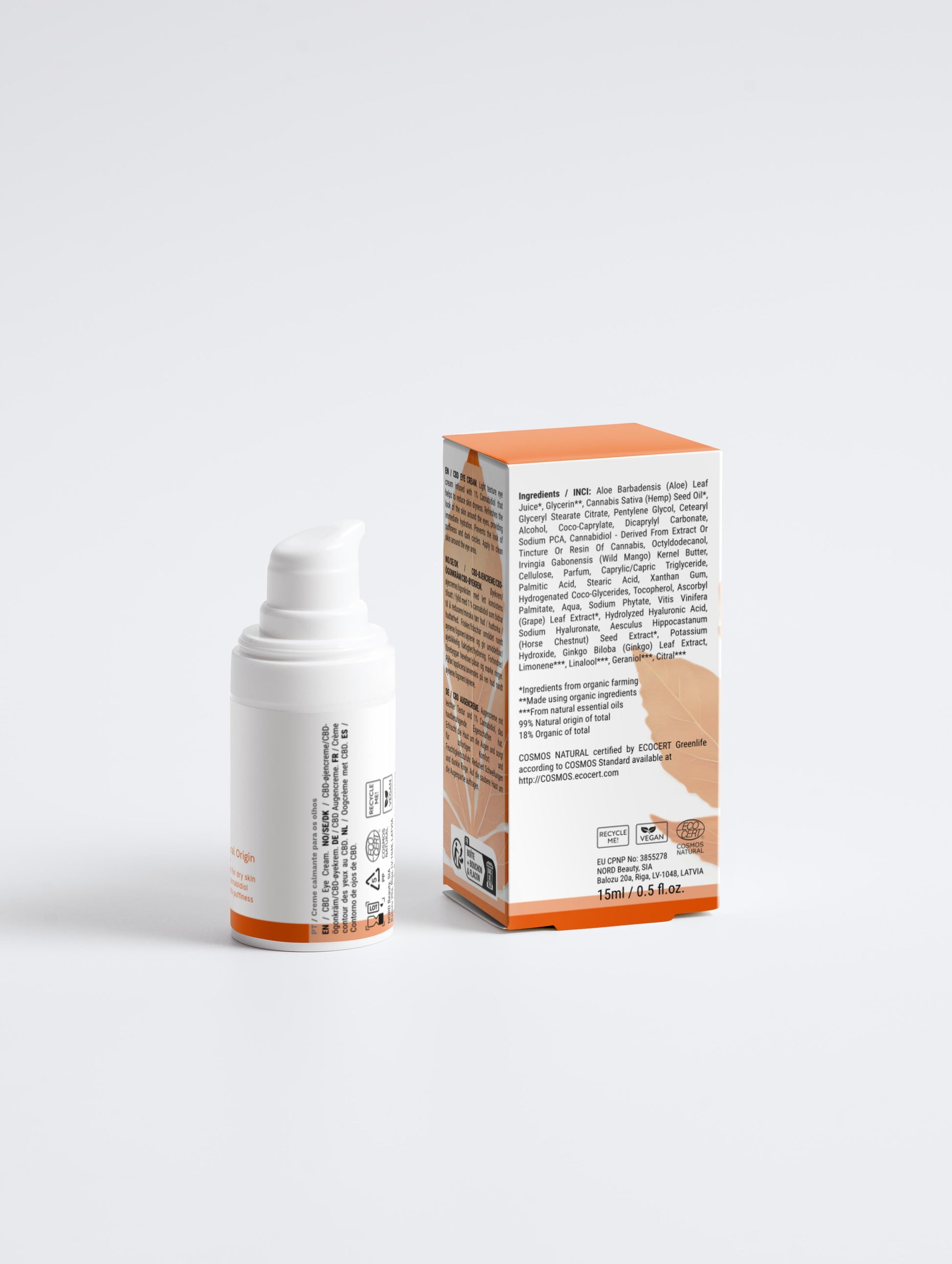 Creme de Olhos Calmante | 15 ml | Unnamed Cosmetics - Unnamed Cosmetics