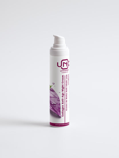 Creme de Noite Anti-Idade com Colagénio | 50 ml | Unnamed Cosmetics